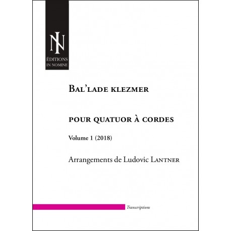 Bal'lade klezmer  Vol. 1 (conducteur)