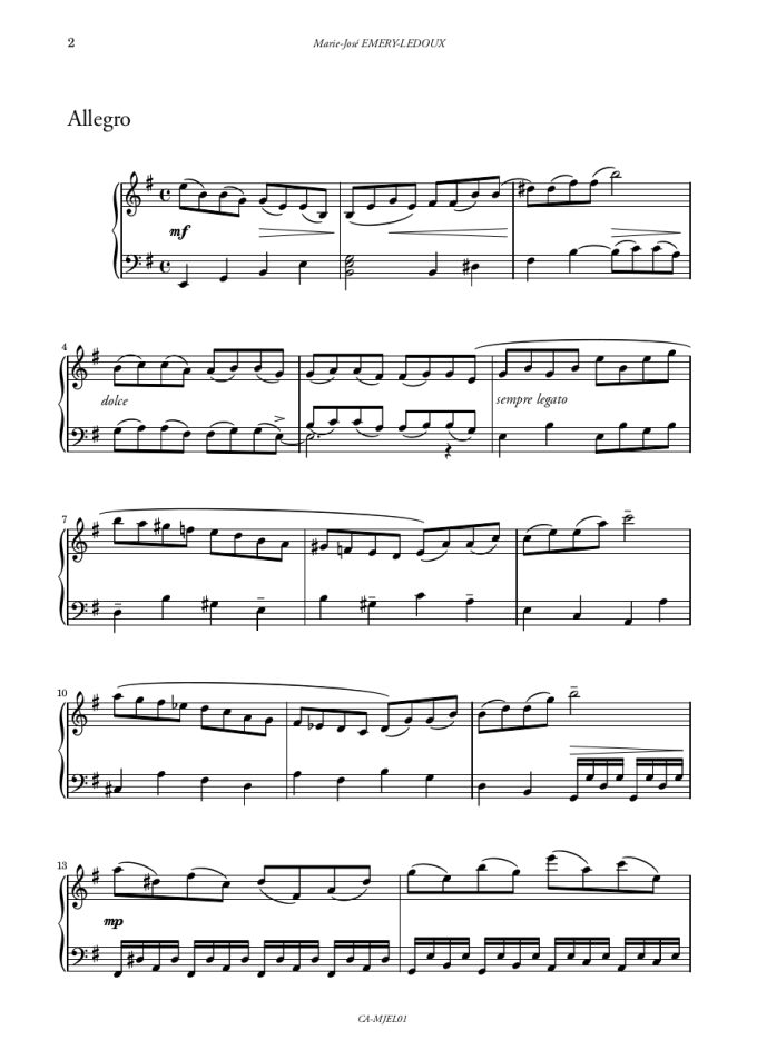 SONATE LES ÉDELWEISS – Image 2