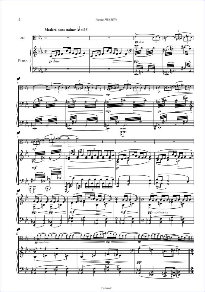 RÊVERIE OP. 1 – Image 2