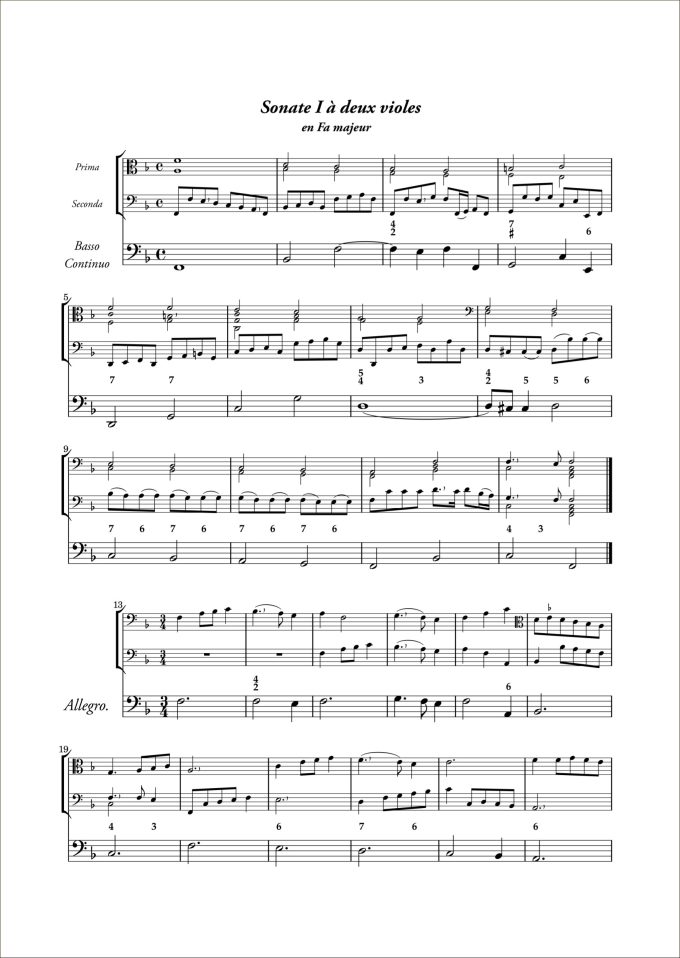 SONATE Ô PARTITE A DUE VIOLA DA GAMBA (VOL.1) – Image 2