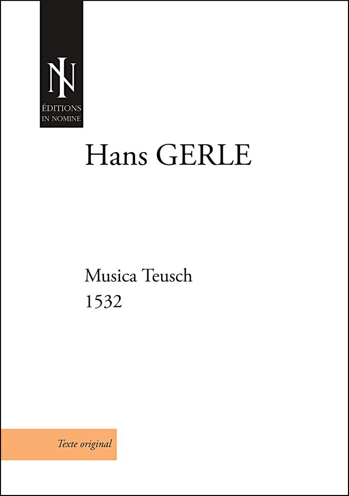 MUSICA TEUSCH (1532)