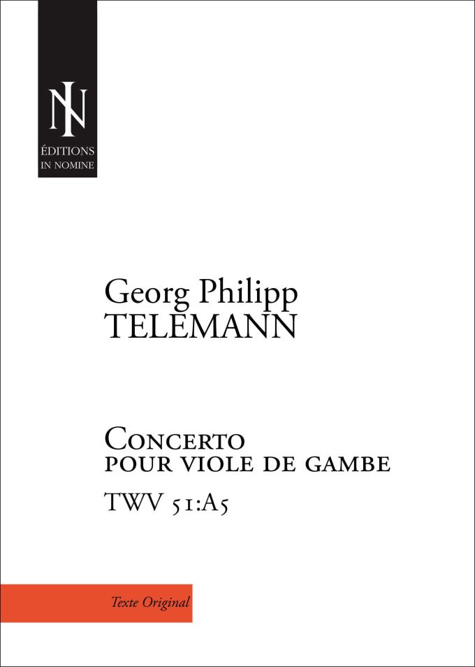 CONCERTO EN LA MAJEUR  TWV 51:A5