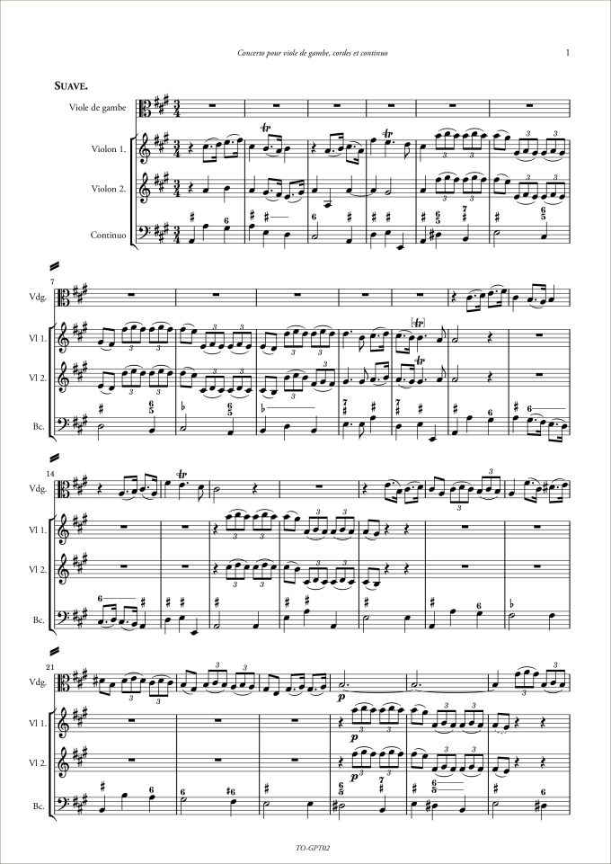 CONCERTO EN LA MAJEUR  TWV 51:A5 – Image 2