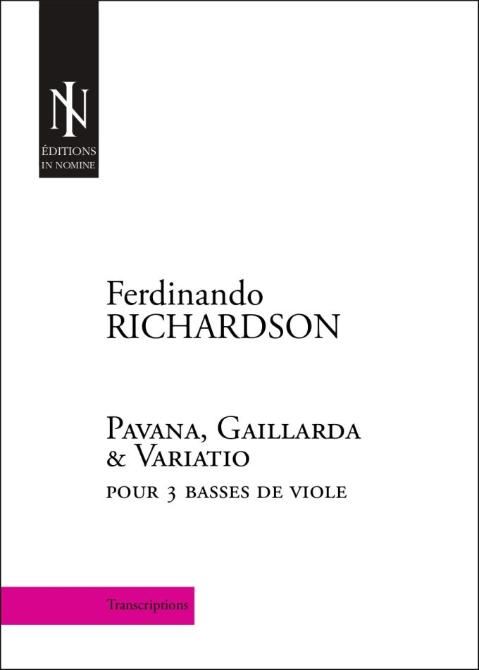 PAVAN, GALLIARD & VARIATIO