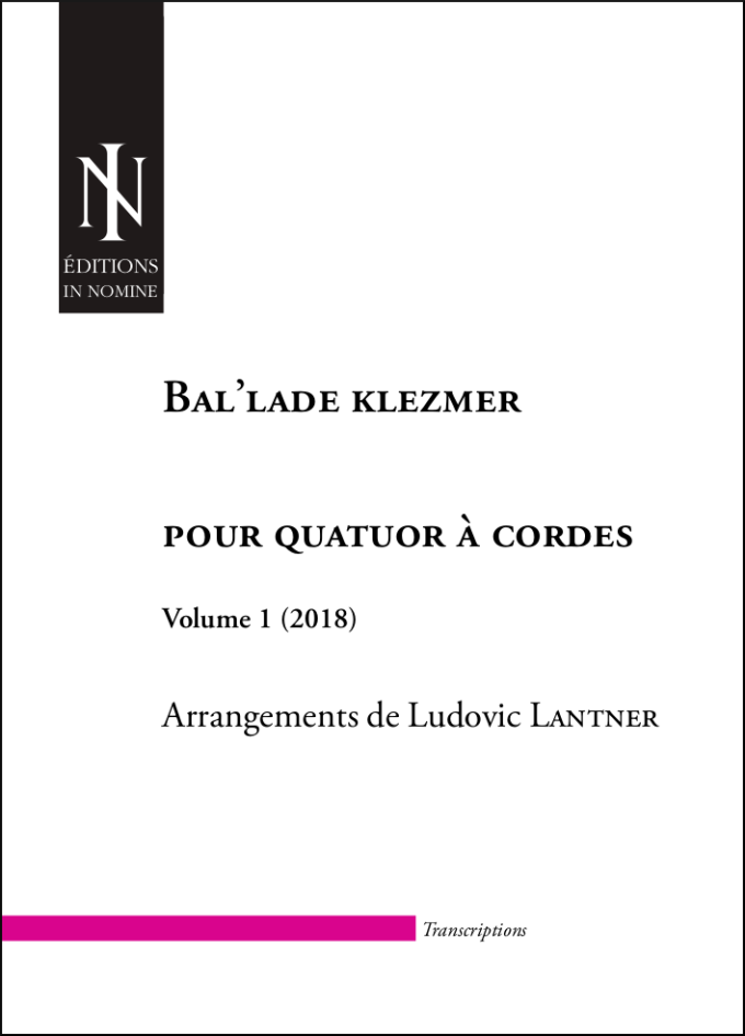 BAL'LADE KLEZMER VOL. 1 (conducteur)